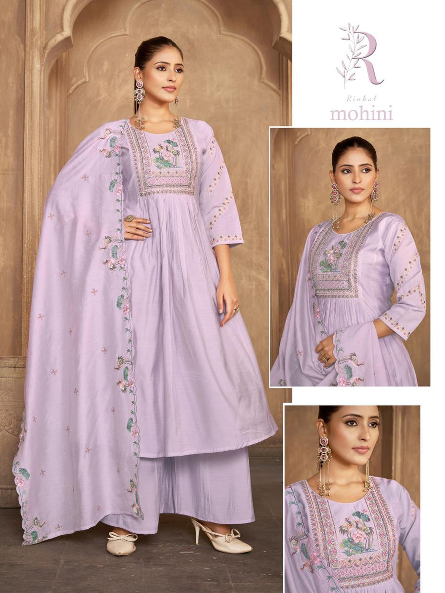 Shivani Rose Pink Festive Kurta Set
